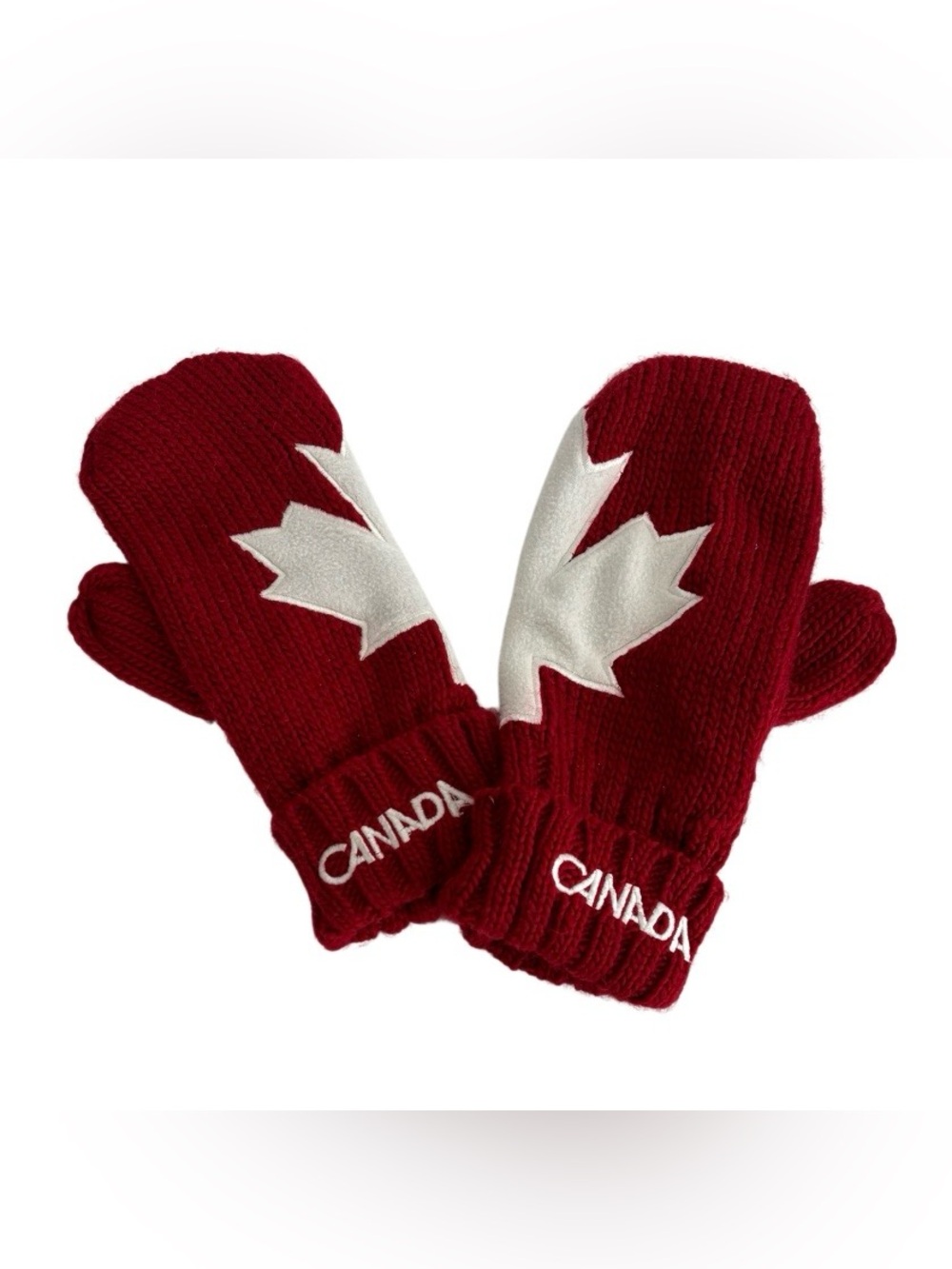 NWT Hudson Bay Canada Red Olympic Mittens